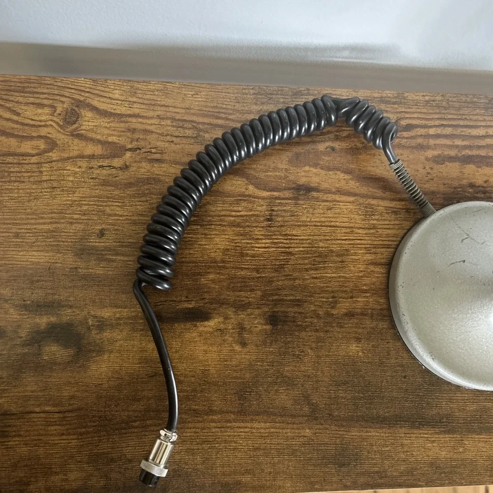 Vintage Astatic Lollipop D-104 Microphone with Cord - T-UG8 Stand Untested